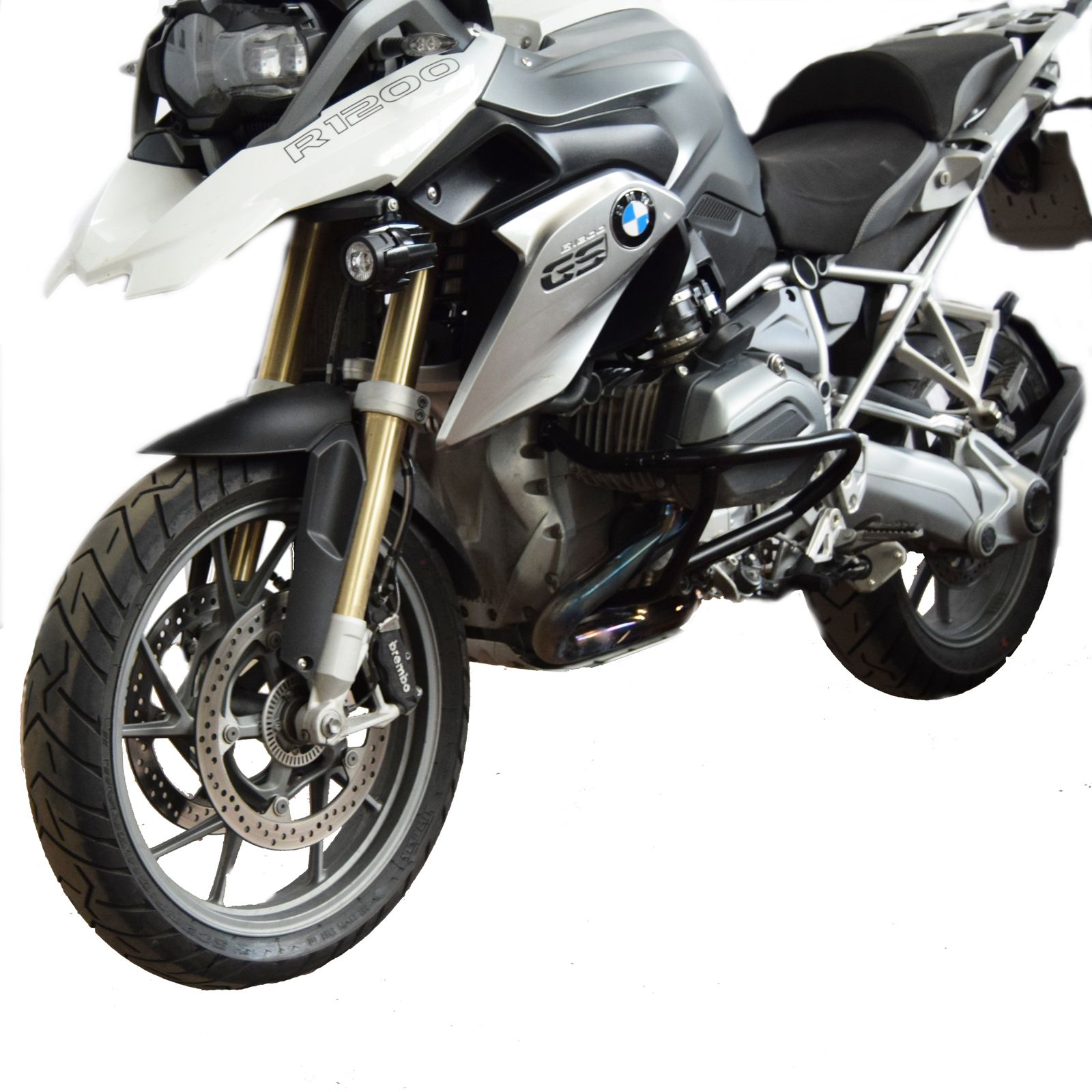 Sturzbügel unten für BMW R 1200 GS LC /Rallye (13-18), Stahl, schwarz