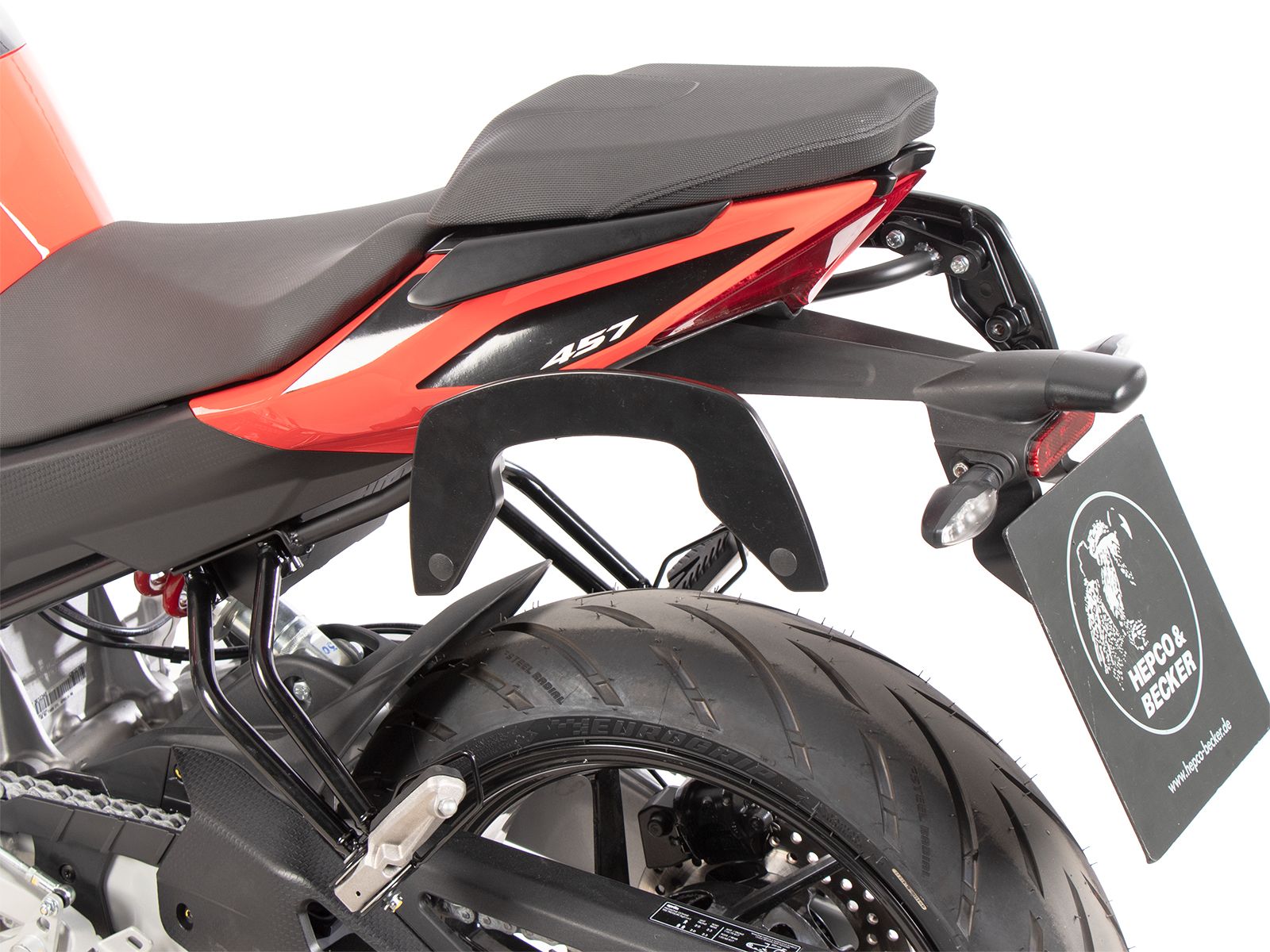 C-Bow Seitenträger schwarz für Aprilia Tuono 457 (25- ) Hepco & Becker