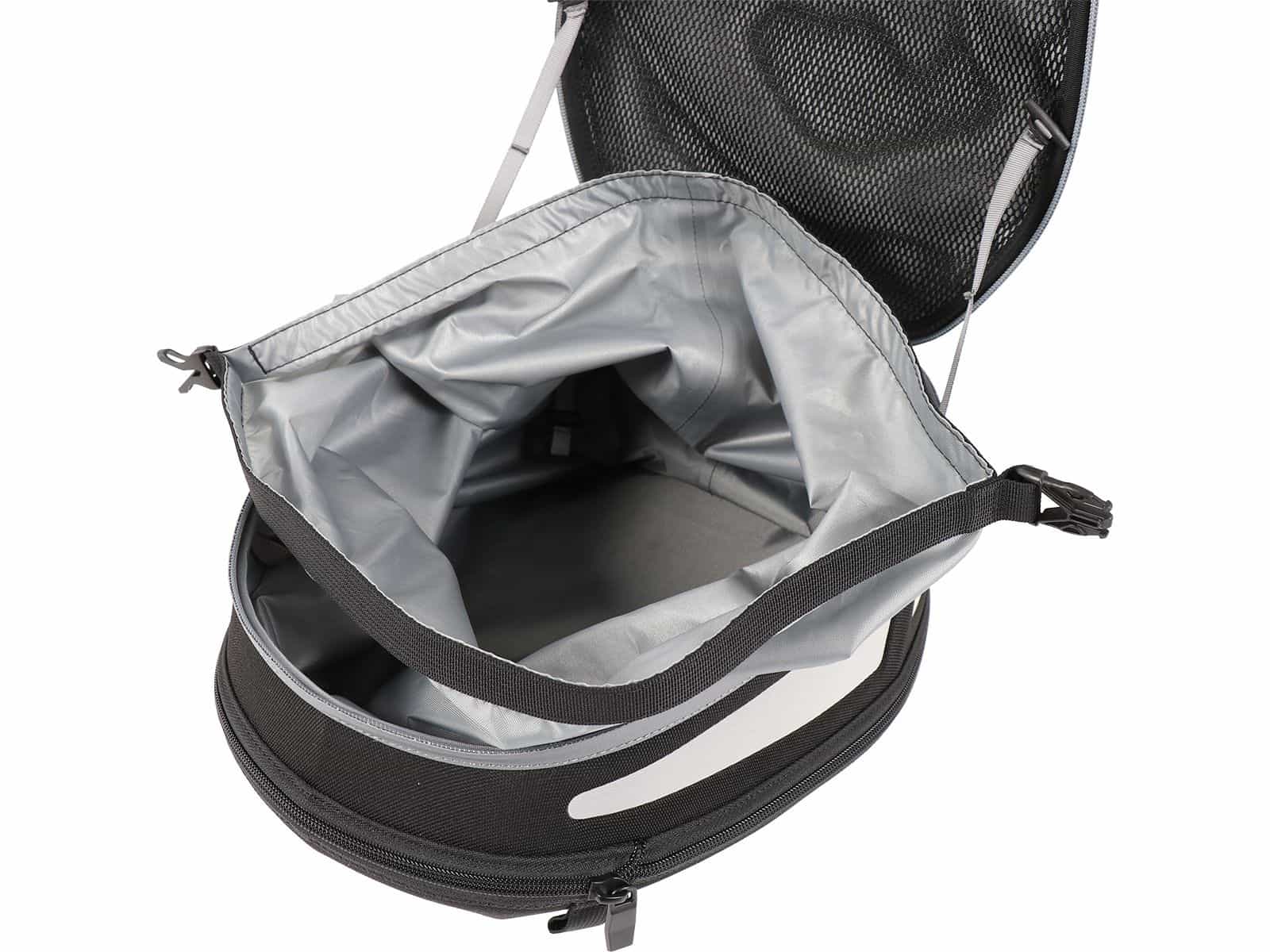 Royster Rearbag Sport Hecktasche schwarz/grau inkl. Basic Befestigung Hepco & Becker