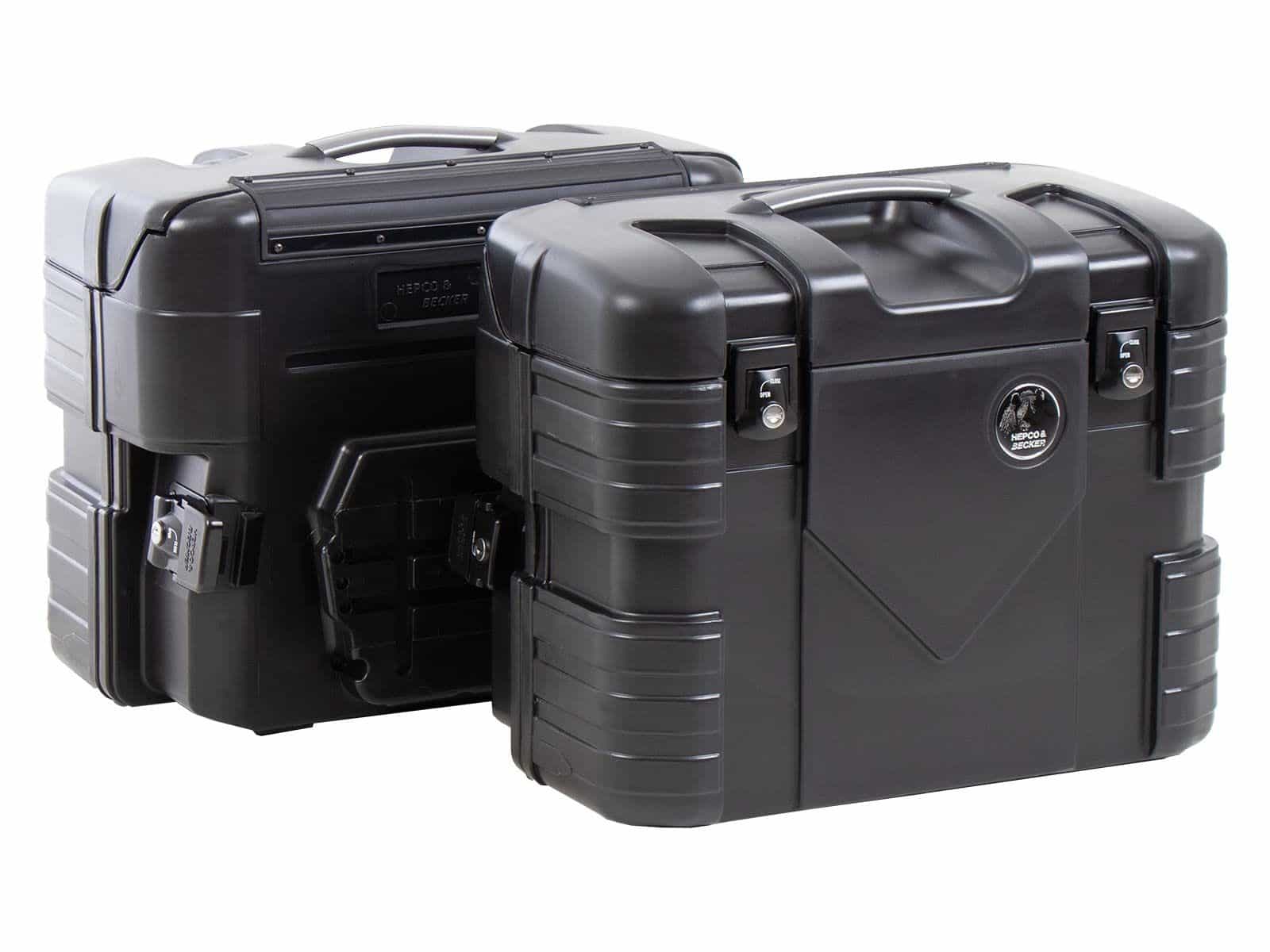 Gobi Seitenkoffersatz schwarz Hepco & Becker