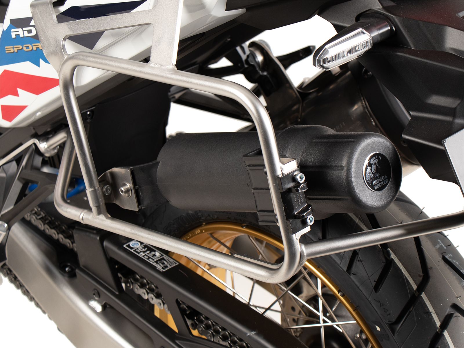 Werkzeugbox für Seitenkofferträger Lock-It / Cutout Hepco & Becker