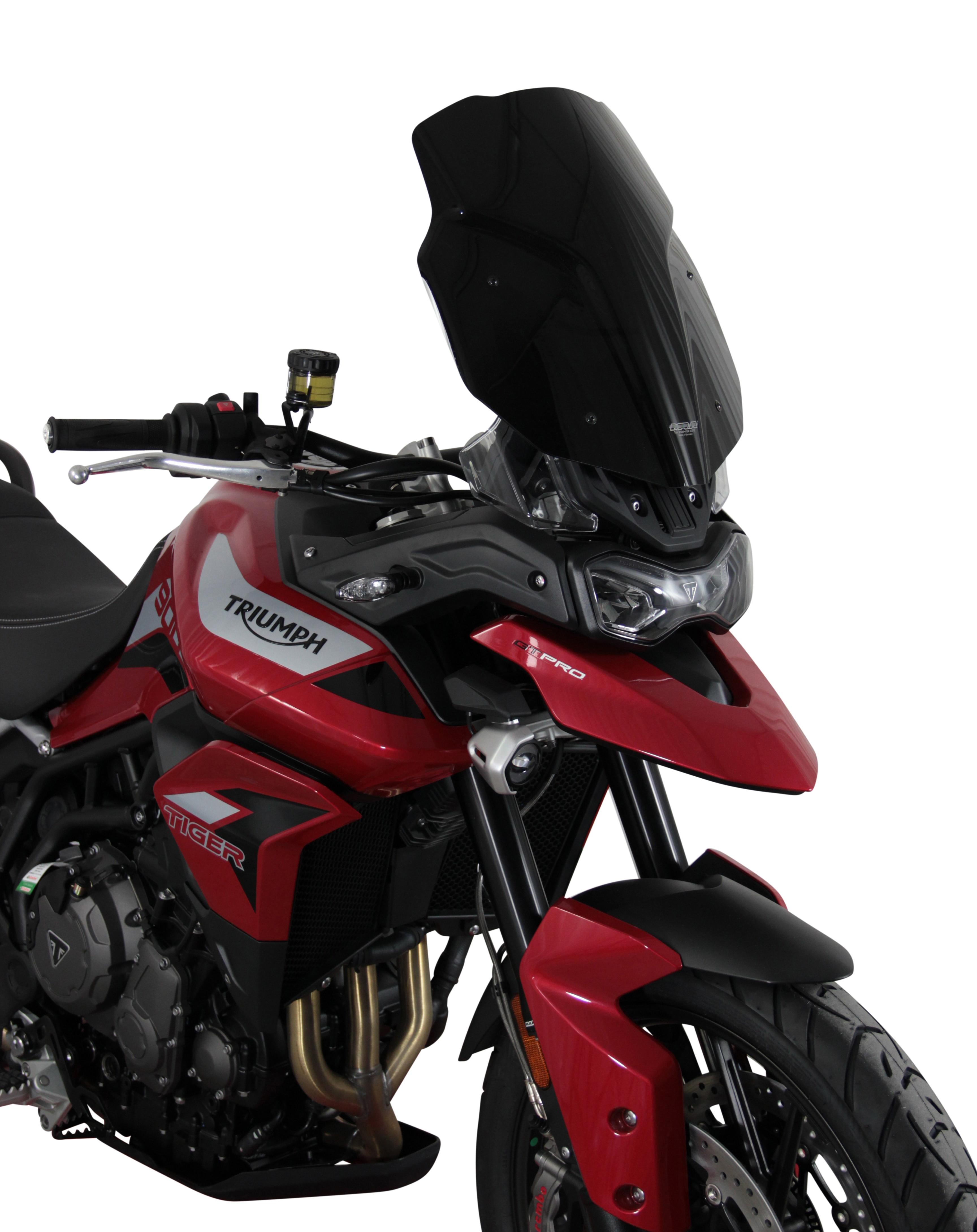 Tourenscheibe MRA "TM" für TRIUMPH TIGER 900 /GT PRO (Bj.19-) - Rauchgrau