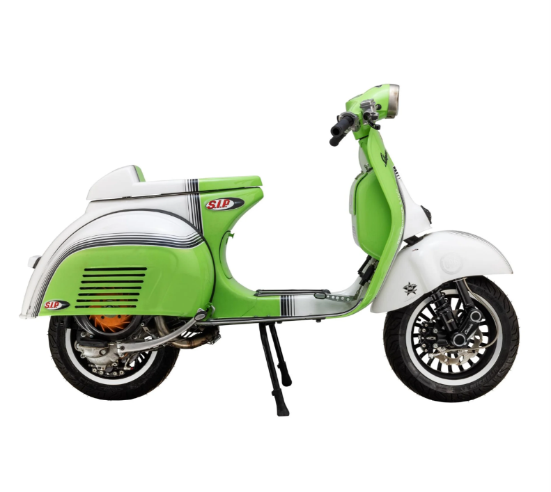 Schwingenabdeckung Classic für Vespa PX 80-200ccm, schwarz