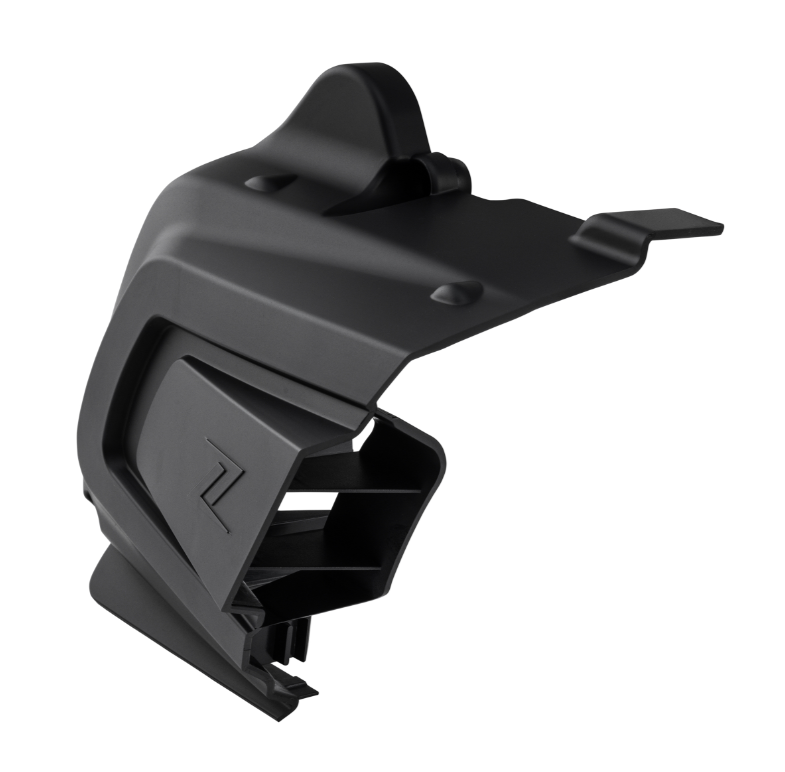 Lufteinlass Variodeckel ZELIONI für Vespa GTS/​GTS Super/​GTV HPE 300ccm, schwarz matt