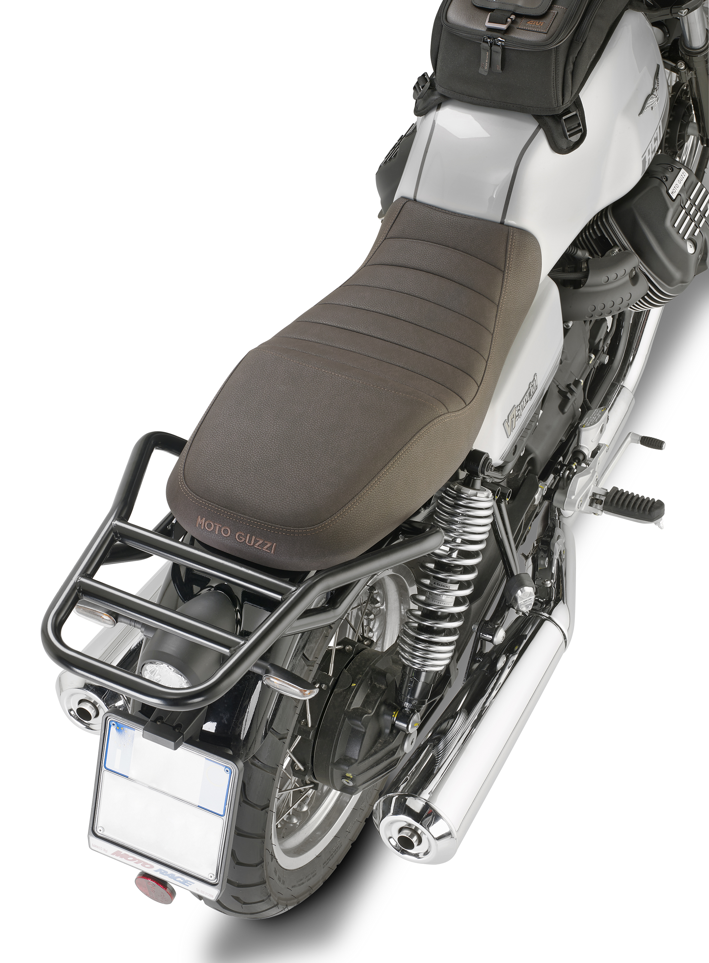 Topcase Träger für Monokey/Monolock für Moto Guzzi V7 850 Stone/Special (21-23)