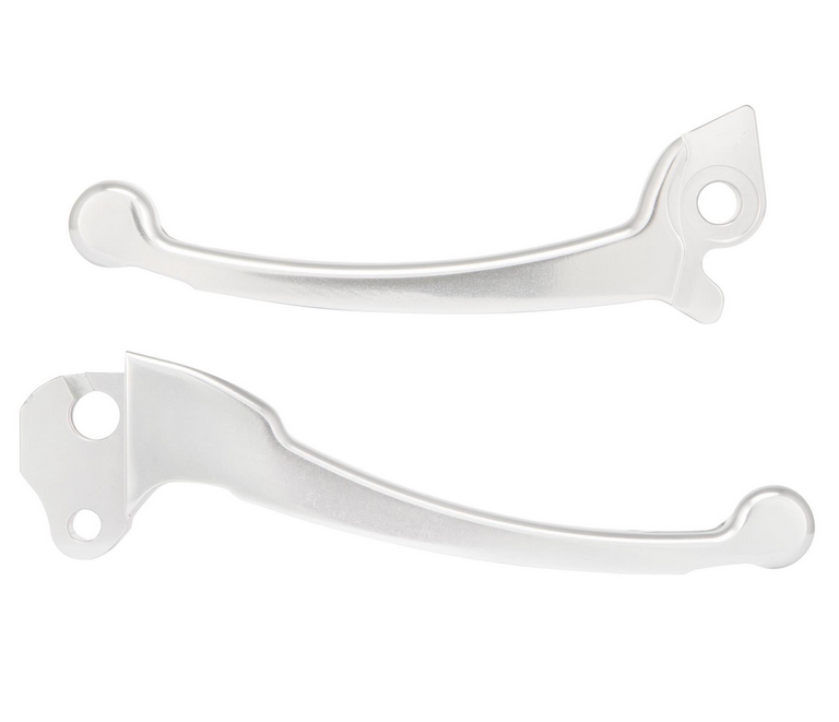 Sporthebel Set Kupplung/Bremse für Vespa PX 125-200ccm, HBZ Grimeca, rechts/links, silber