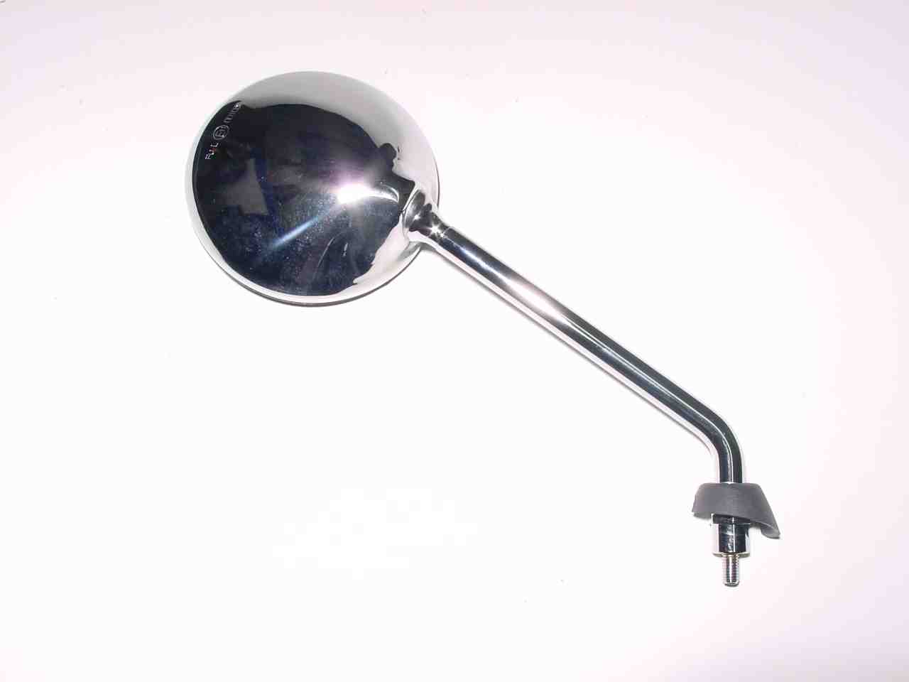 logoscooter Spiegel, Metall, rechts, M8 / re, chrom, rund