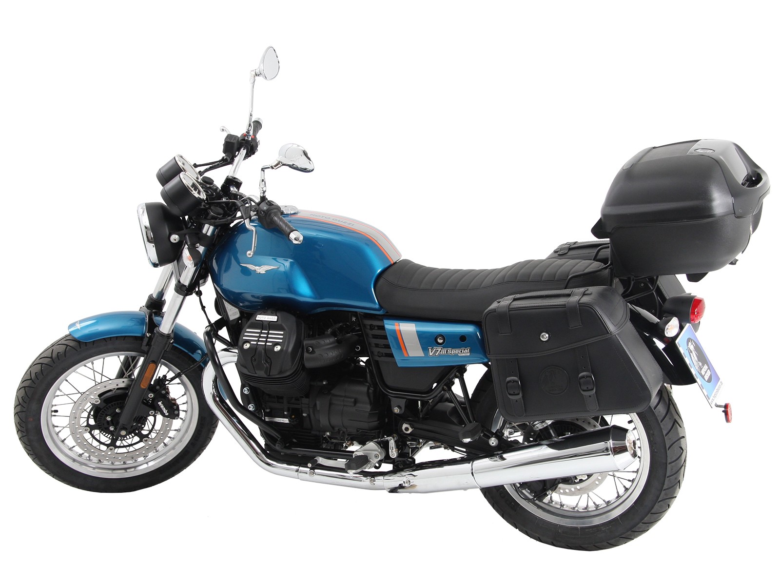 C-Bow Seitenträger chrom für V 7 III stone/ special/ Anniversario/ Racer (Bj.17-)