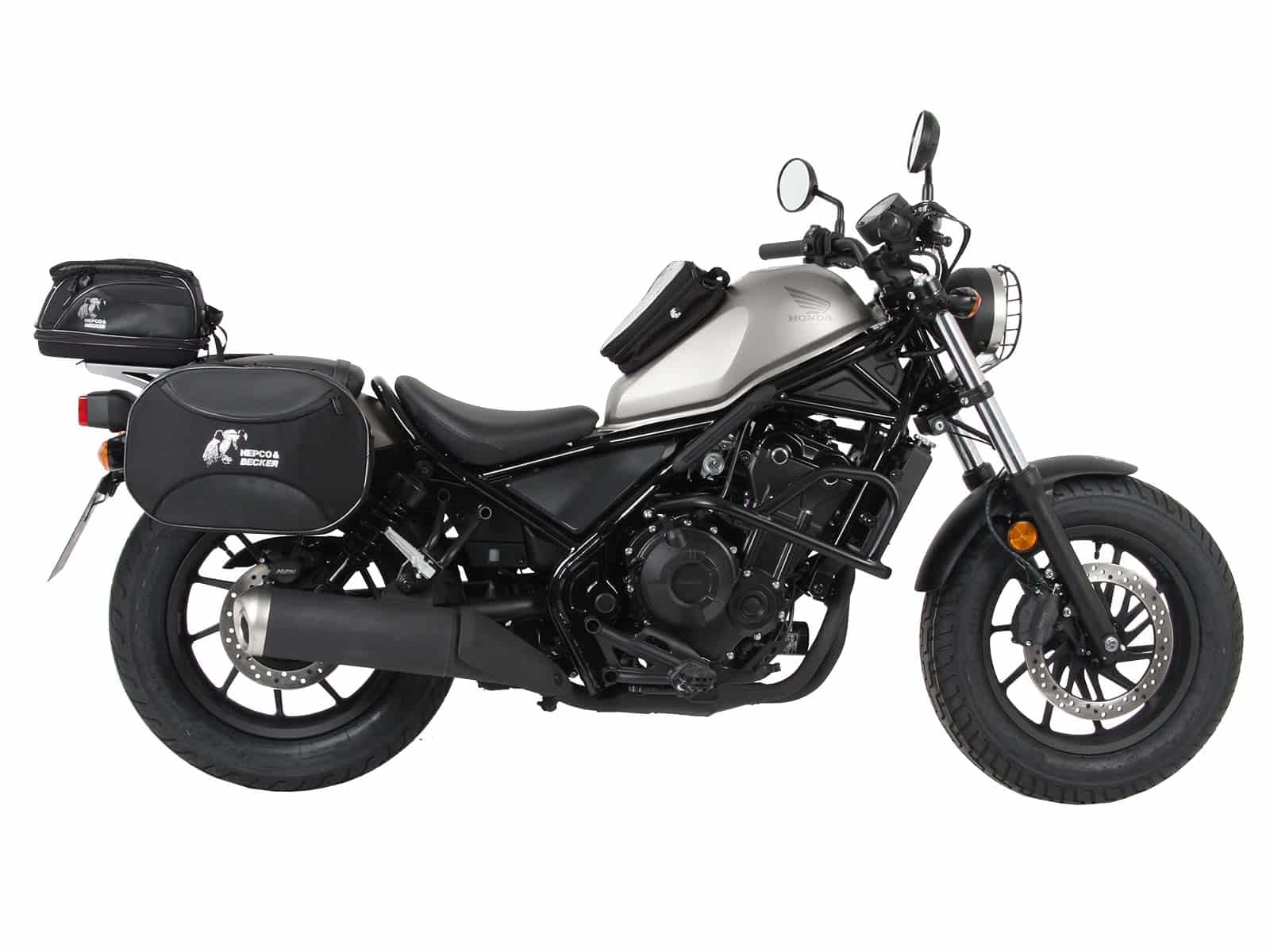 C-Bow Seitenträger schwarz für Honda CMX 500 Rebel (17-) Hepco & Becker