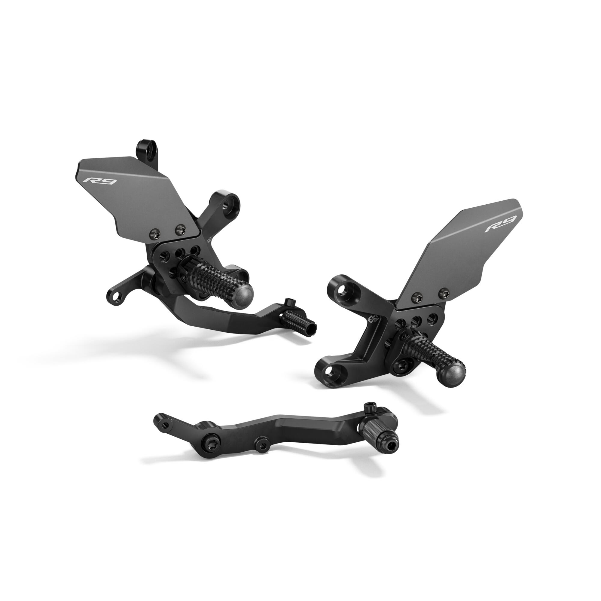 Einstellbare Fußrasten aus Billet-Aluminium für Yamaha YZF R9 (25-) Original