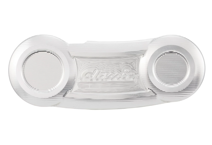 Schwingenabdeckung Classic für Vespa PX 80-200ccm, silber