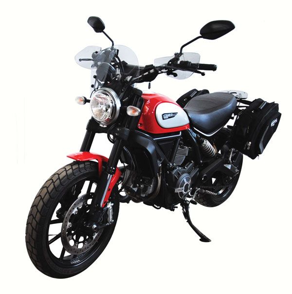 Windschutzscheibe - Höhe 285 mm für Ducati Scrambler 800 (15-16)