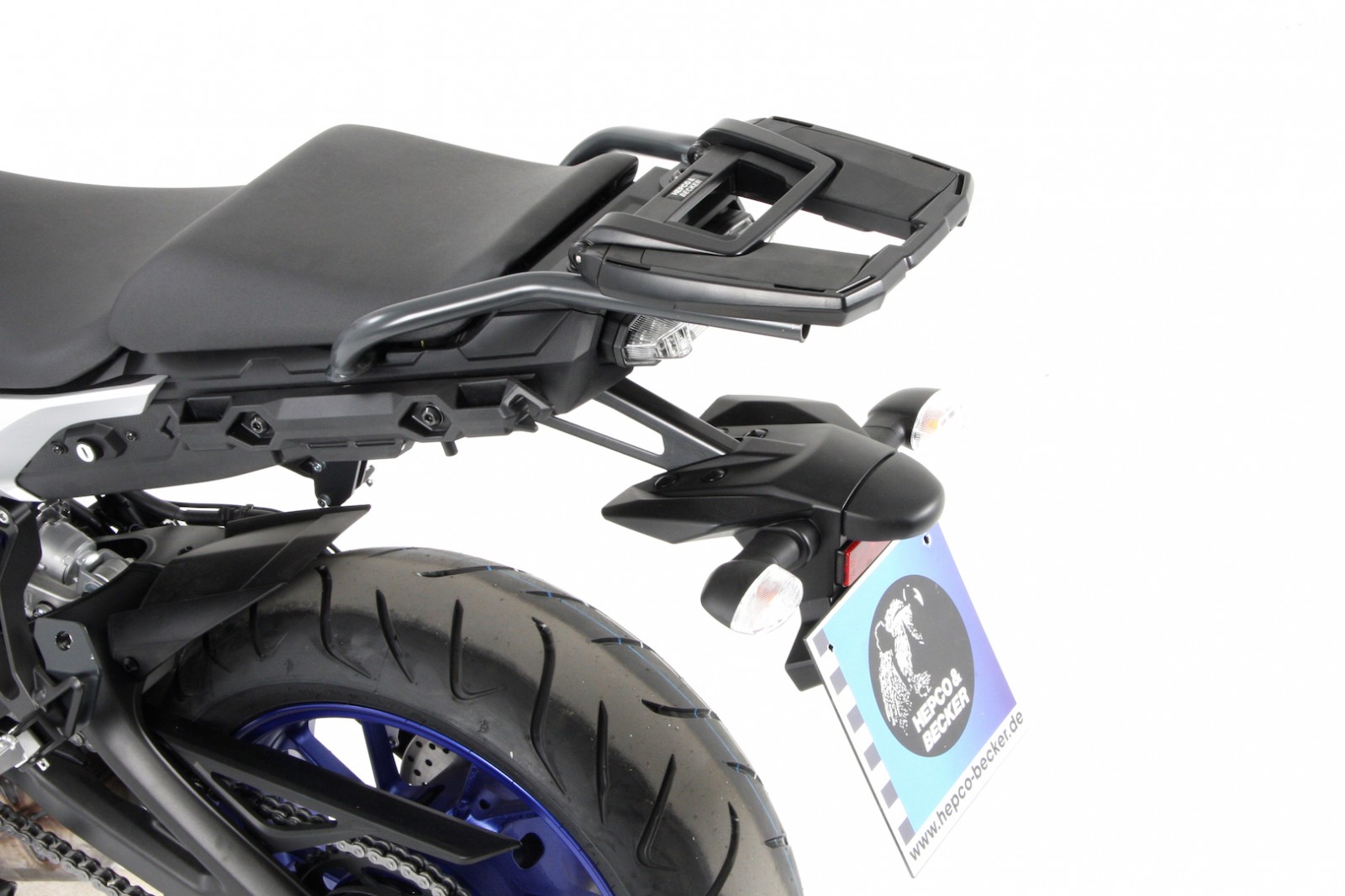 Easyrack Topcase-Träger anthrazit für Yamaha MT-09 Tracer ABS (Bj.15-) Hepco & Becker