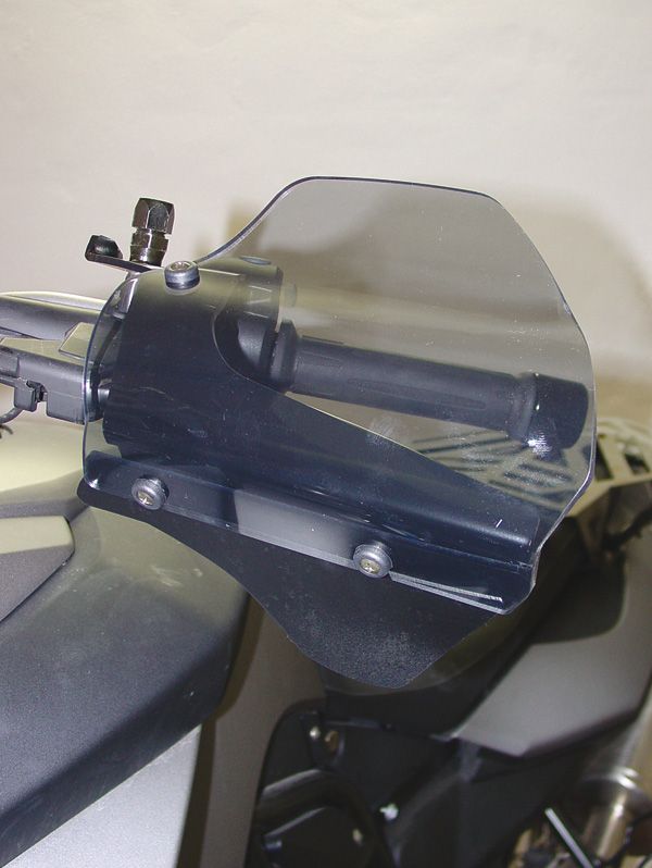 Handprotektoren für BMW F 650 /800 GS (08-12), rauchgrau/schwarz matt