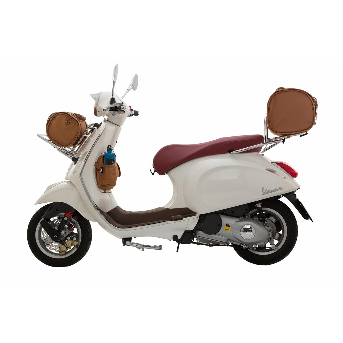 Tasche "Classic" klein für Vespa - braun, Nylon