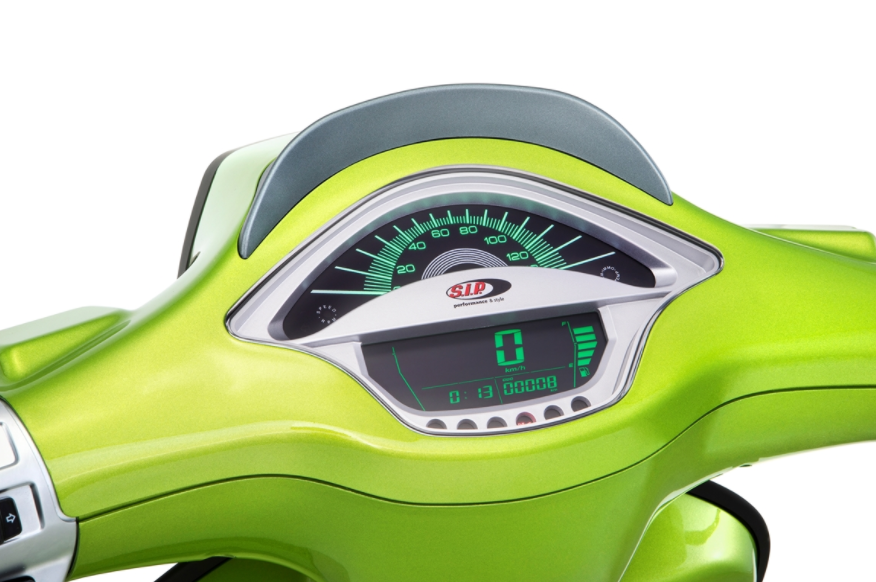 Drehzahlmesser/Tacho für Vespa Primavera/​Sprint 50-150ccm 2T/​4T AC, silber