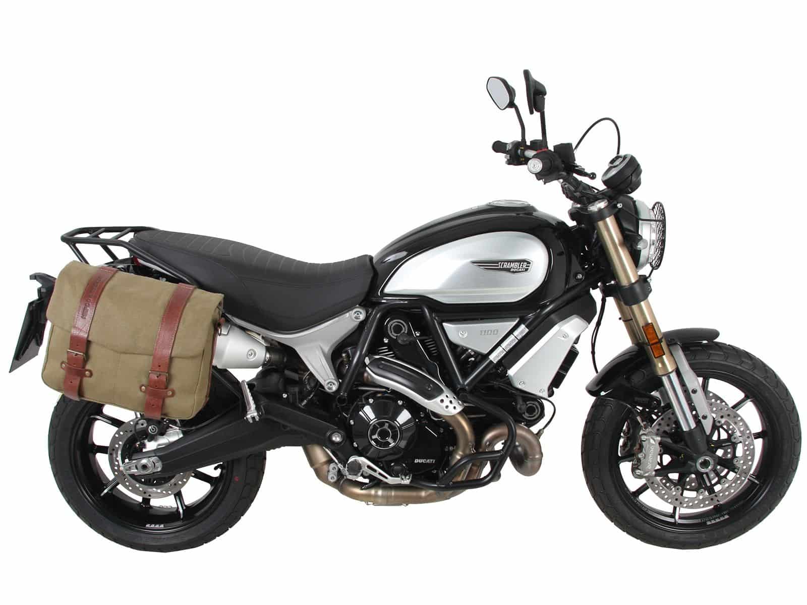 C-Bow Seitenträger schwarz für Ducati Scrambler 1100 /Special /Sport (18-20) Hepco & Becker