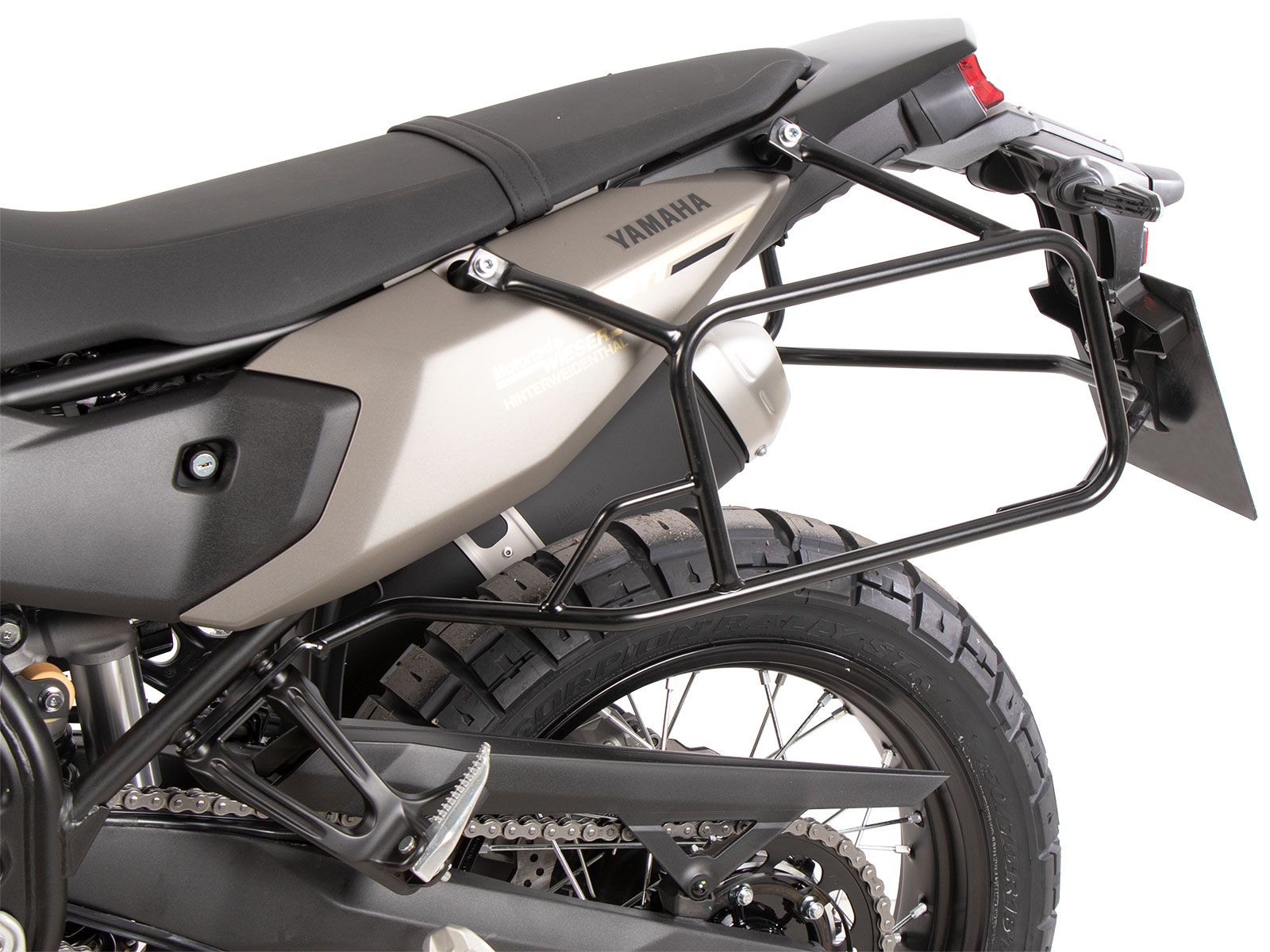 Seitenkofferträger festverschraubt schwarz für Yamaha Ténéré 700 (25-) Hepco & Becker