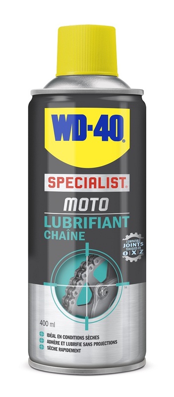 WD-40 Specialist® Motorrad Kettenspray trockene Bedingungen - Spray 400ml