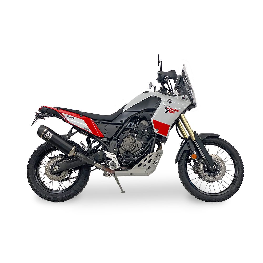 ARROW Auspuff DARK INDY RACE für Yamaha Ténéré 700 (19-24)