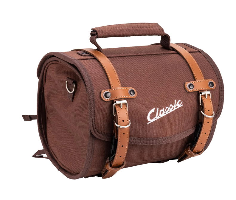 Tasche "Classic" klein für Vespa, Nylon, tobacco braun