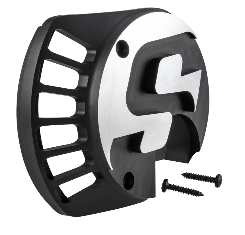 Lufteinlass Variodeckel für Vespa GTS/​GTS Super/​GTV/​GT 60/​GT/​GT L 125-300ccm, schwarz/silber