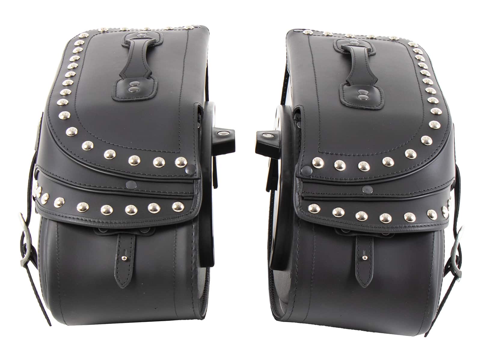 Satteltaschensatz Buffalo Big Custom schwarz für C-Bow Träger Hepco & Becker