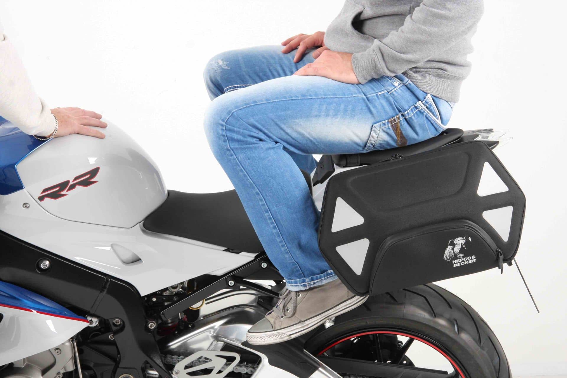 C-Bow Seitenträger schwarz für BMW S 1000 RR (15-18) Hepco & Becker