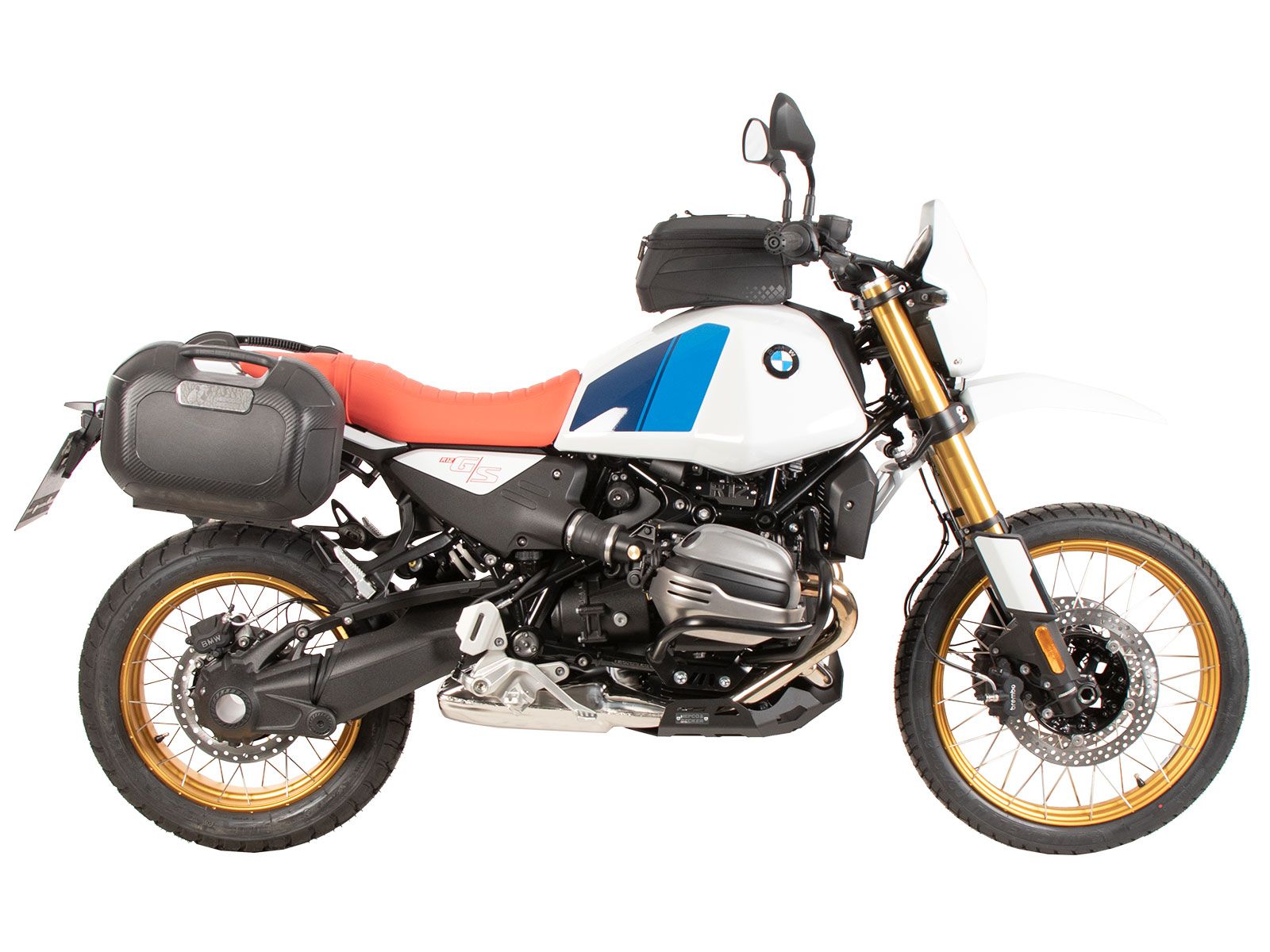 C-Bow Seitenträger schwarz für BMW R 12 G/S (25-) Hepco & Becker