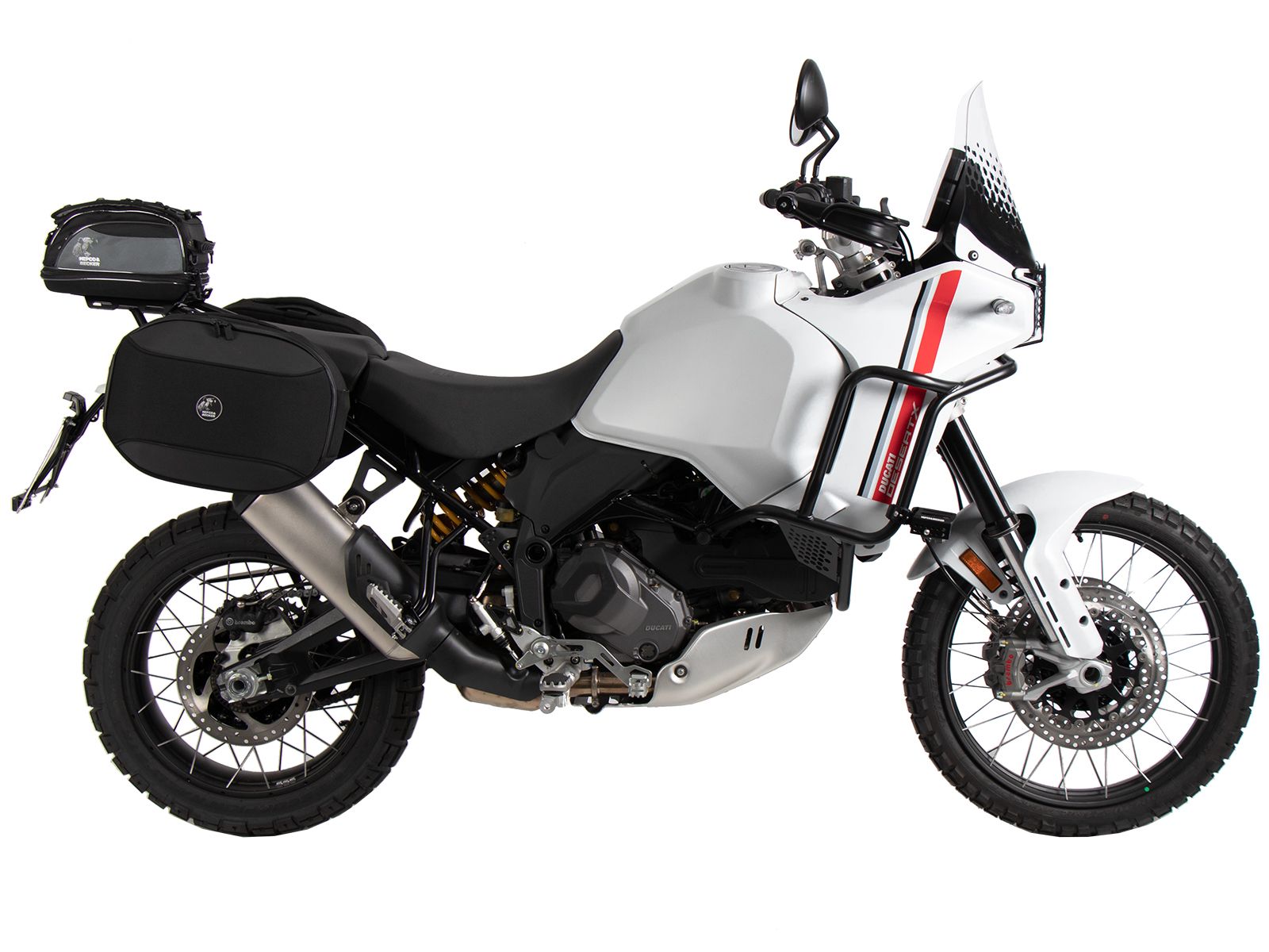 C-Bow Seitenträger für Ducati DesertX (22-) Hepco & Becker