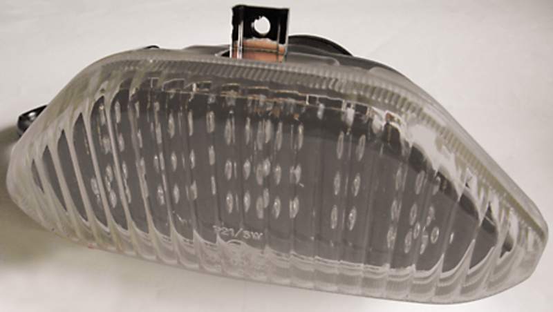 HIGHSIDER smart LED Rücklicht Schwarz Suzuki Style, E-Geprüft (1Stck)