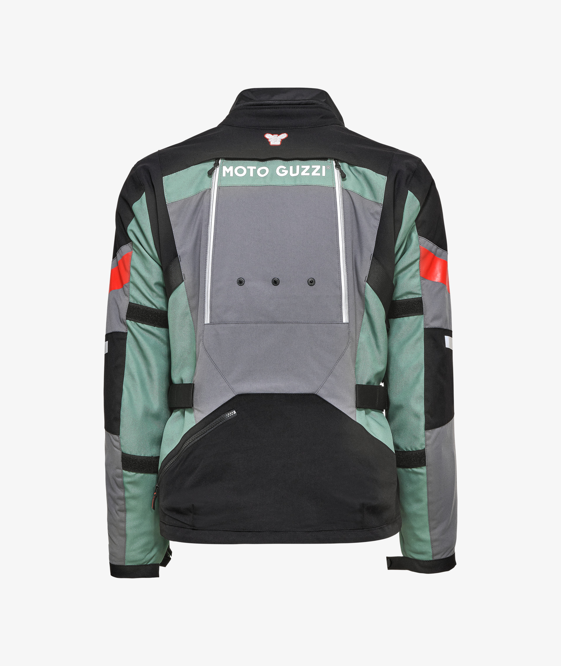 Moto Guzzi Jacke „Adventure Touring“ grün inkl. Protektoren