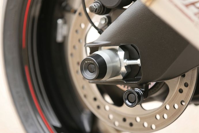 Achsprotektor Hinterrad für Suzuki GSX-S1000 BJ. 2015-2017