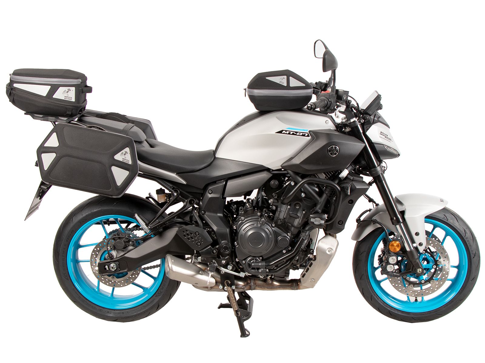 C-Bow Seitenträger schwarz für Yamaha MT-07 / Y-AMT (25- ) Hepco & Becker