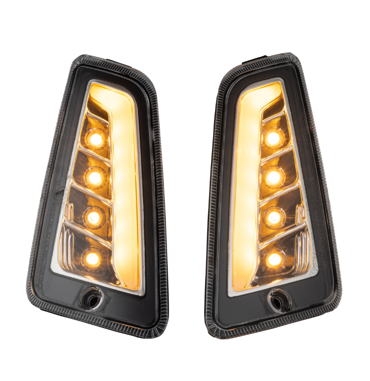 Blinker Kit vorne & hinten für Vespa GTS/​GTS Super/​GTV 125-300ccm, klar