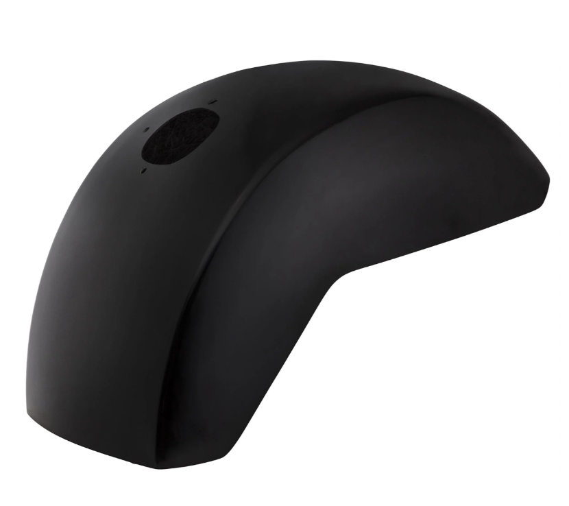 Kotflügel EVO II für Vespa PX 80-200ccm, GFK, schwarz