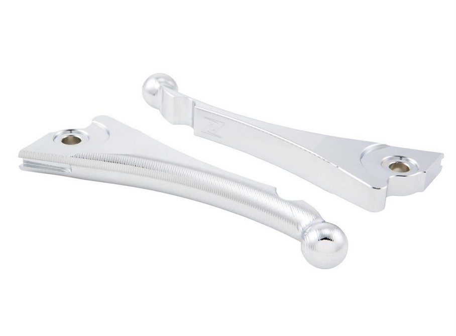 Sporthebel Set Bremse ZELIONI Shorty 3D für Vespa, rechts und links, chrom