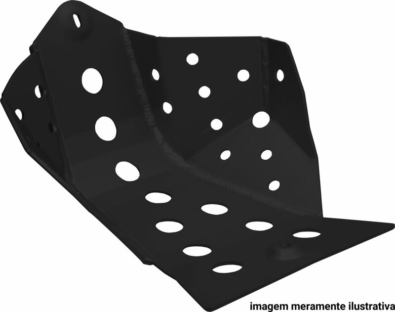 Cross-Pro Enduro Unterfahrschutz - Aluminium 4 mm TM EN250FI