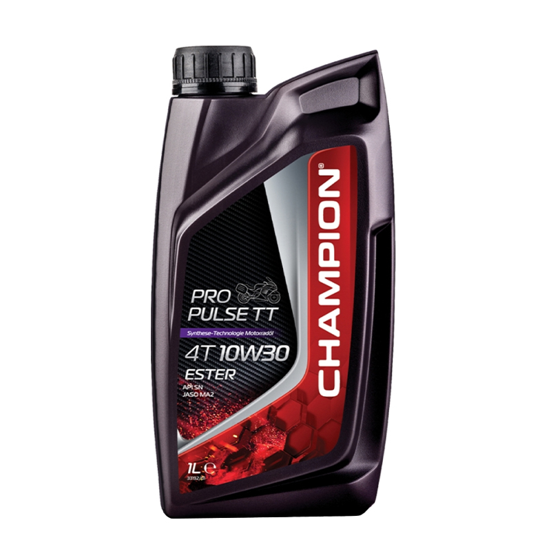 CHAMPION®  Pro Pulse TT 4T 10W-30 Ester Motoröl - 1 Liter
