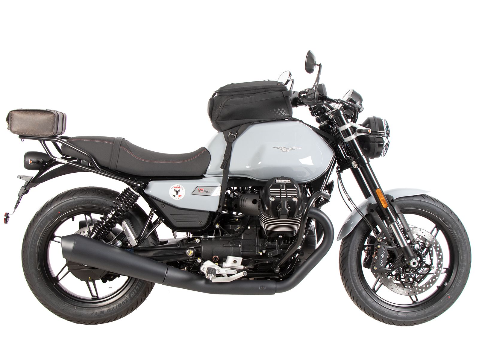 Rohrgepäckbrücke schwarz für Moto Guzzi V7 850 Sport (25-) Hepco & Becker