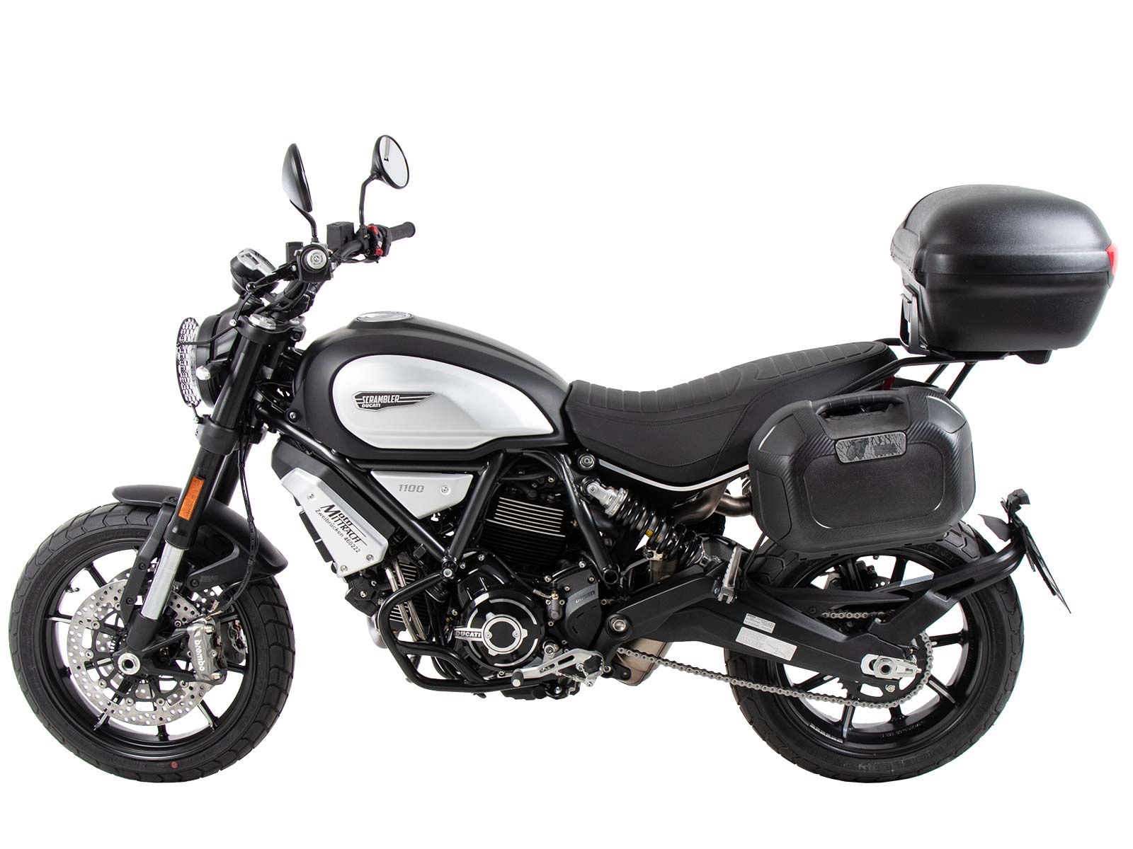 C-Bow Seitenträger links für Ducati Scrambler 1100 Dark Pro /Pro /Sport Pro (21-24) Hepco & Becker