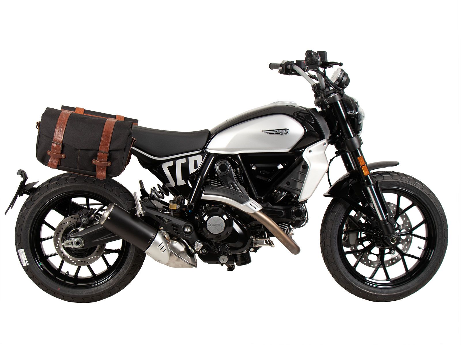 C-Bow Seitenträger schwarz für Ducati Scrambler 800 Icon (23-) Hepco & Becker