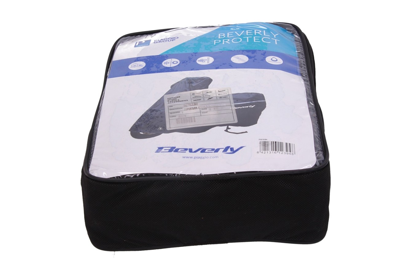 Outdoor Faltgarage schwarz für Piaggio Beverly HPE 300 / 310 / 400