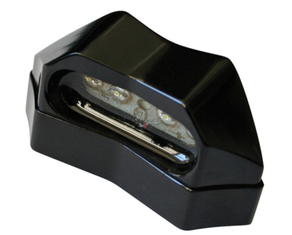 HIGHSIDER smart LED Kennzeichenbeleuchtung Schwarz (1Stck)