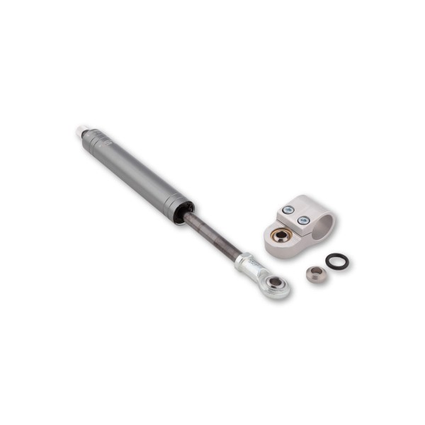 LSL Lenkungsdämpfer 70mm Hub/Schelle 18mm hoch/M8