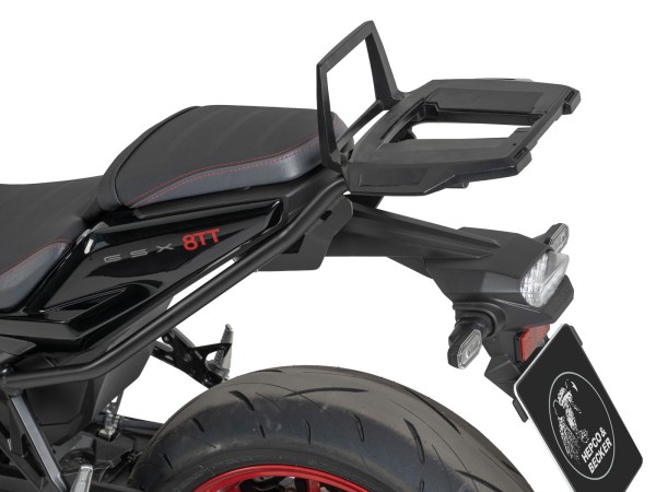 Alurack Topcaseträger schwarz für Suzuki GSX-8TT (25-) Hepco & Becker
