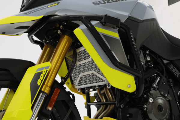 Sturzbügel schwarz aus Aluminium für Suzuki V-Strom 800 DE (23-)
