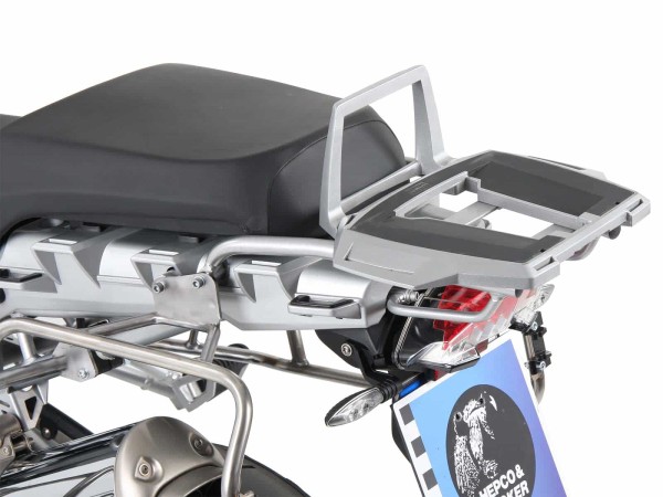 Alurack Topcase-Träger silber für BMW R 1200 GS (04-07) Hepco & Becker