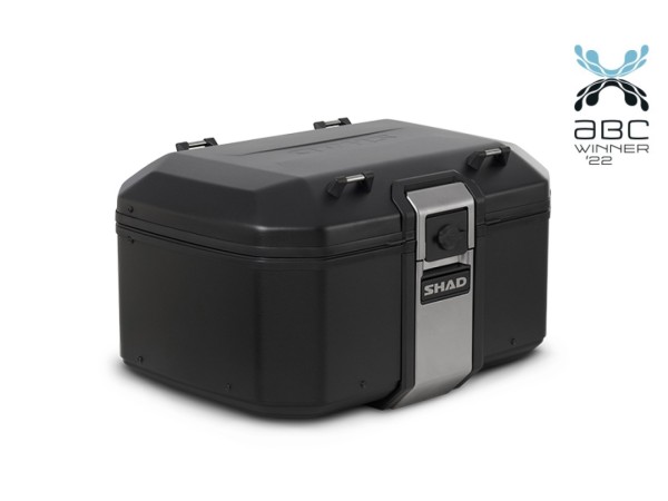 Shad Top Case TR55 ohne Halteplatte, Aluminium schwarz, 55l