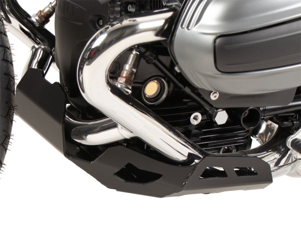 Motorschutzplatte schwarz für BMW R 12 (24-) Hepco & Becker